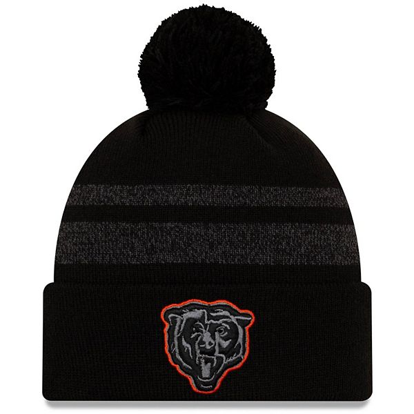 Men's New Era Black Buffalo Bills Dispatch Cuffed Knit Hat With Pom