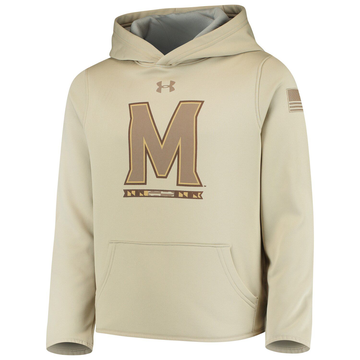 tan under armour hoodie