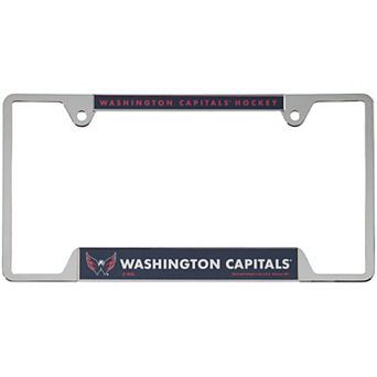Washington Capitals WinCraft Metal License Plate Frame