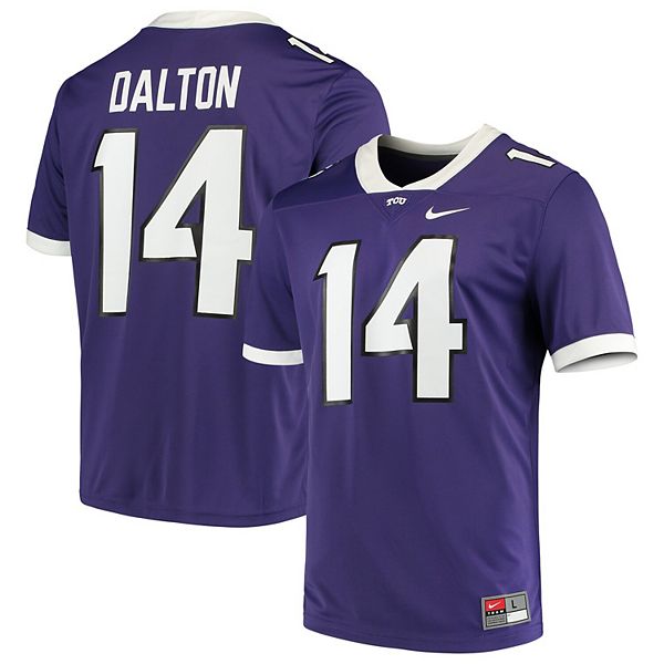 Men's Nike Andy Dalton Purple TCU Horned Frogs Alumni Player Jersey