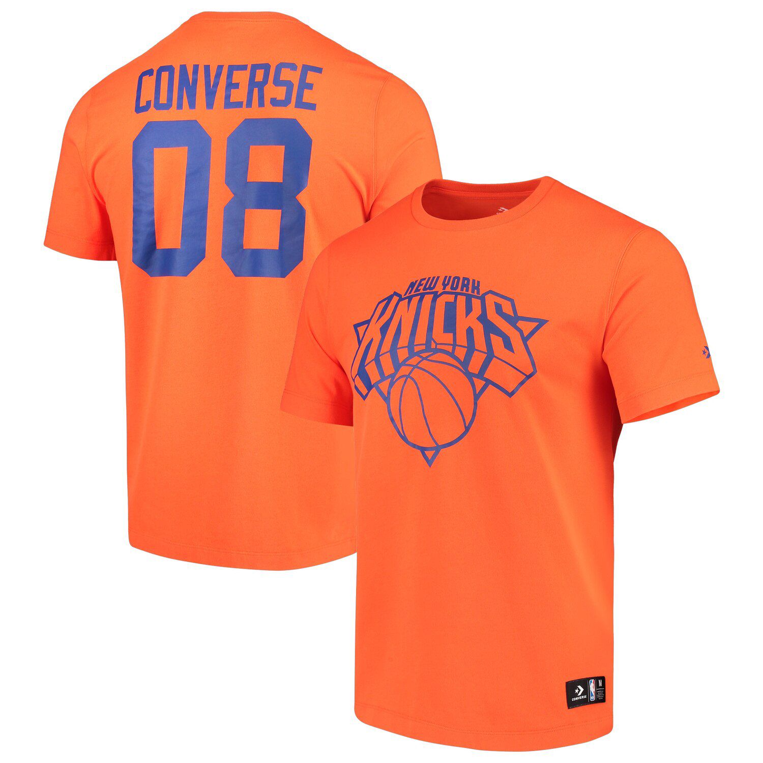 converse t shirt orange