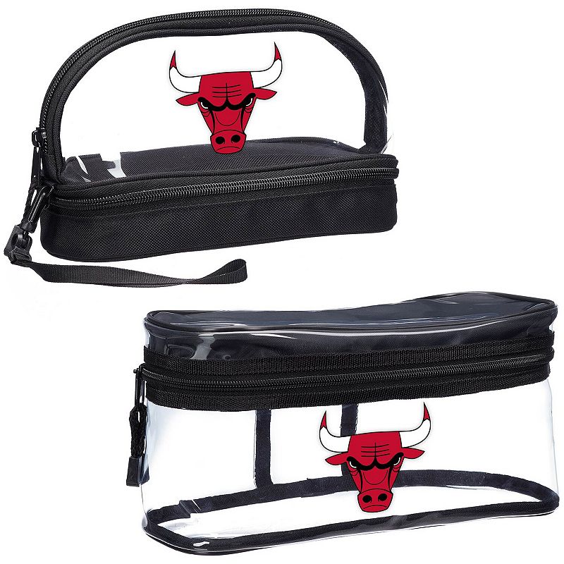 The Northwest Company Chicago Bulls Two-Piece Travel Set, Multicolor