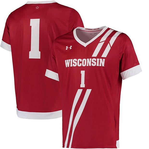 Under Armour WI Replica Football Jersey #1 (Red)