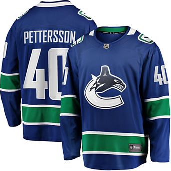Men's Fanatics Branded Elias Pettersson Blue Vancouver Canucks 2019/20 Home Premier Breakaway Player Jersey