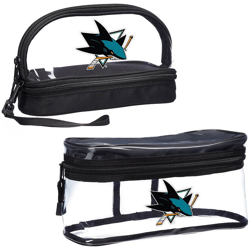 The Northwest Company San Jose Sharks Two-Piece Travel Set, Multicolor