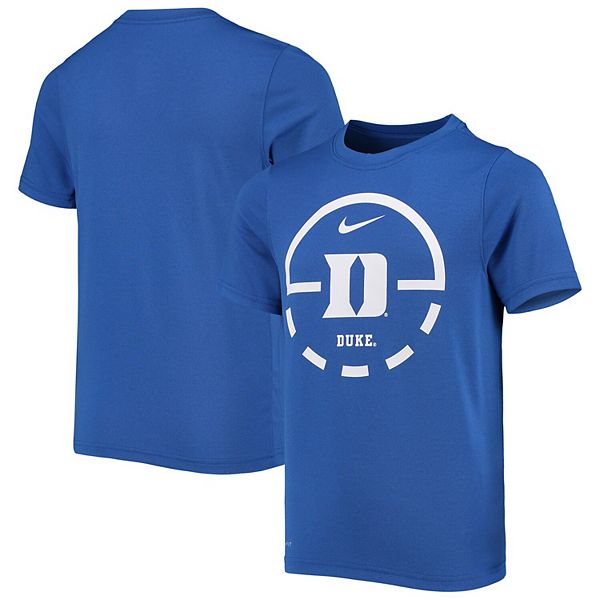 barba Tropezón tuyo Youth Nike Royal Duke Blue Devils Team Basketball Legend Performance T-Shirt
