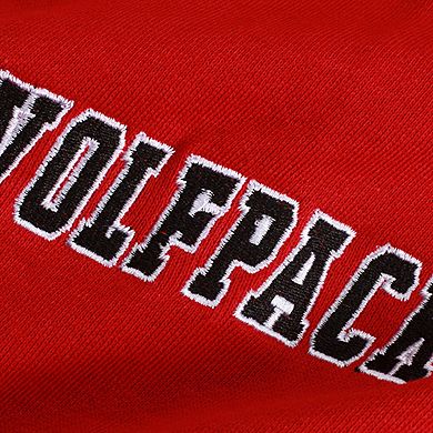 Youth Stadium Athletic Red NC State Wolfpack Big Logo Pullover Hoodie