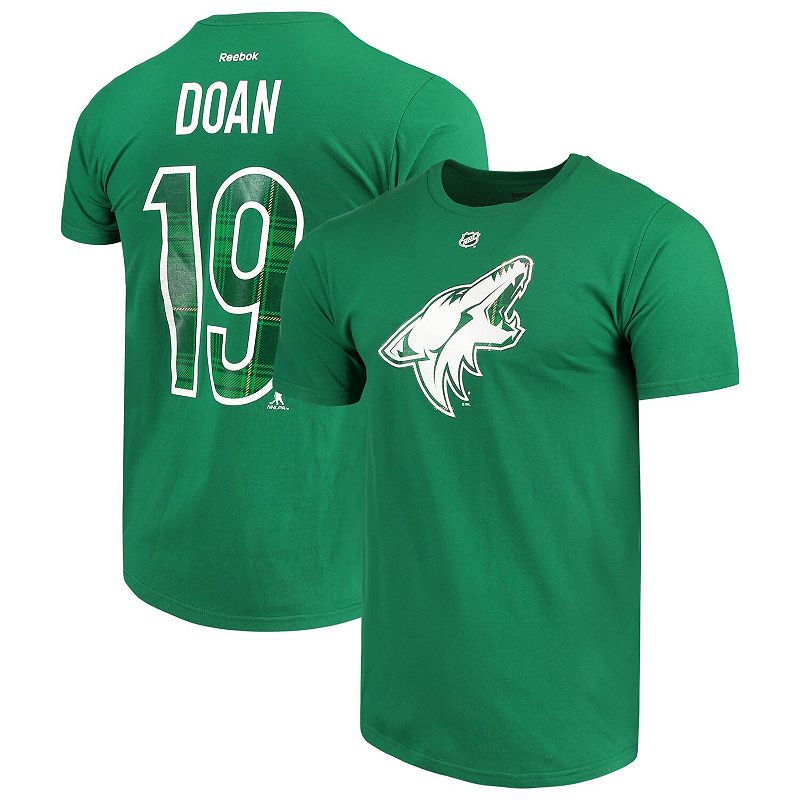 UPC 191026131646 product image for Men's Reebok Shane Doan Kelly Green Arizona Coyotes St. Patrick's Day Name & Num | upcitemdb.com