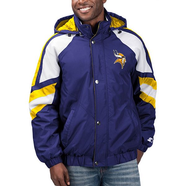 Men's Starter Purple Minnesota Vikings Extreme Full-Zip Hoodie Jacket