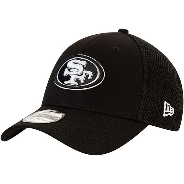New Era San Francisco 49ers Scarlet/Black Bolt 39THIRTY Flex Hat Size: Extra Large