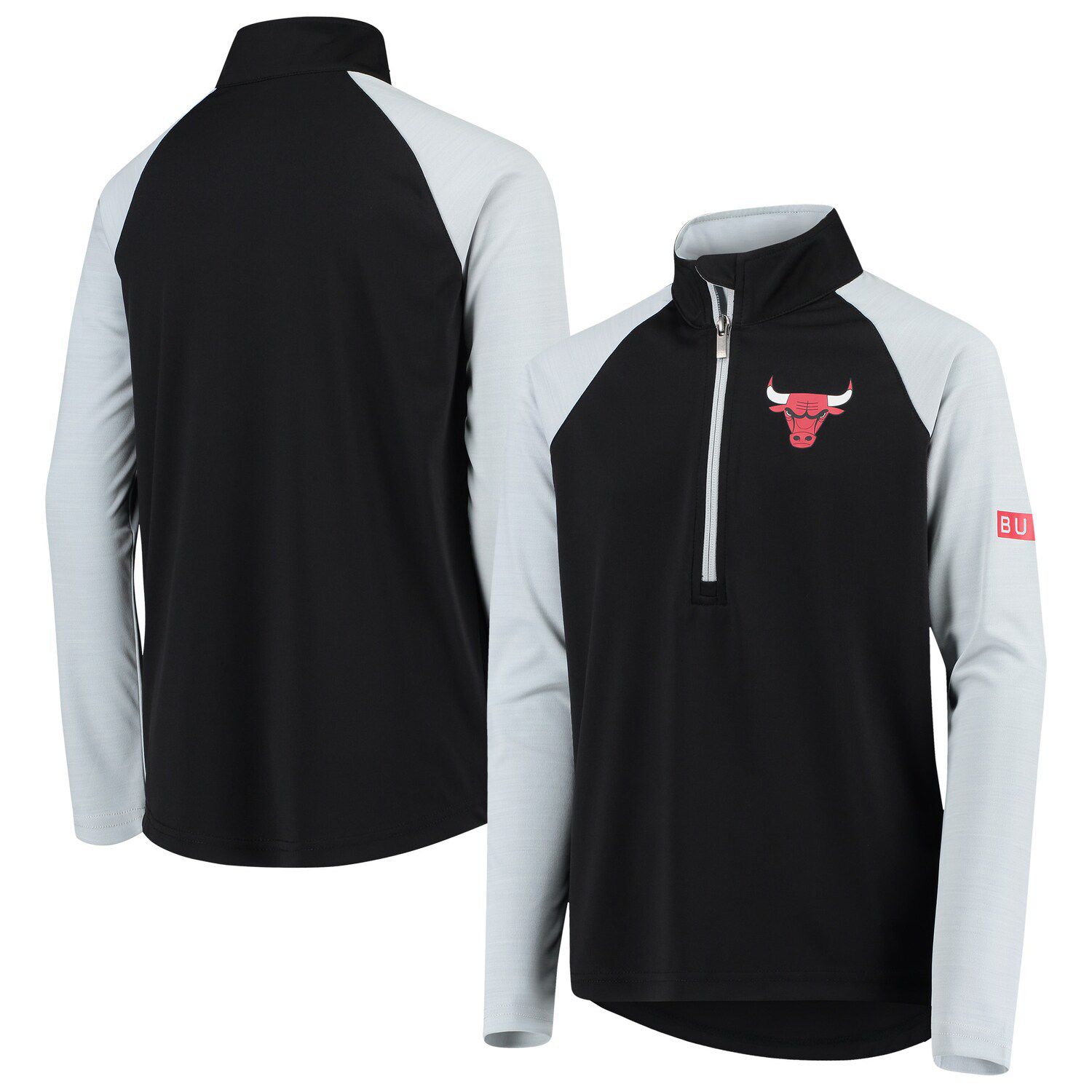 bulls pullover jacket