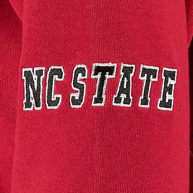 Women's Stadium Athletic Red NC State Wolfpack Big Logo Pullover Hoodie