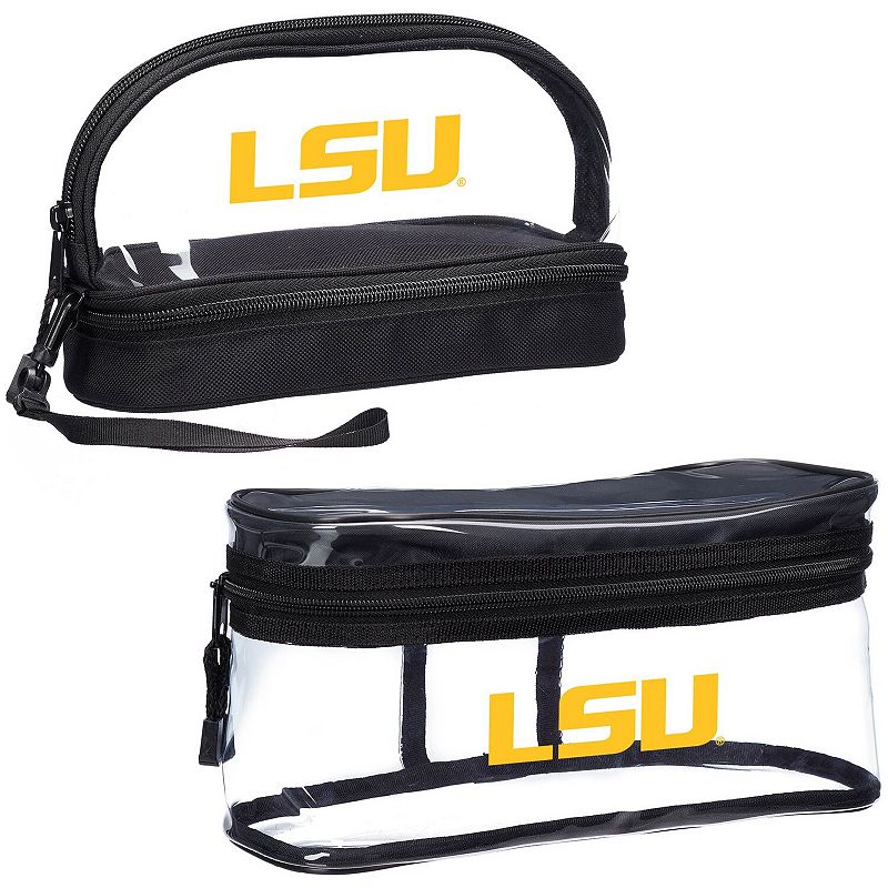 The Northwest Company LSU Tigers Two-Piece Travel Set, Multicolor