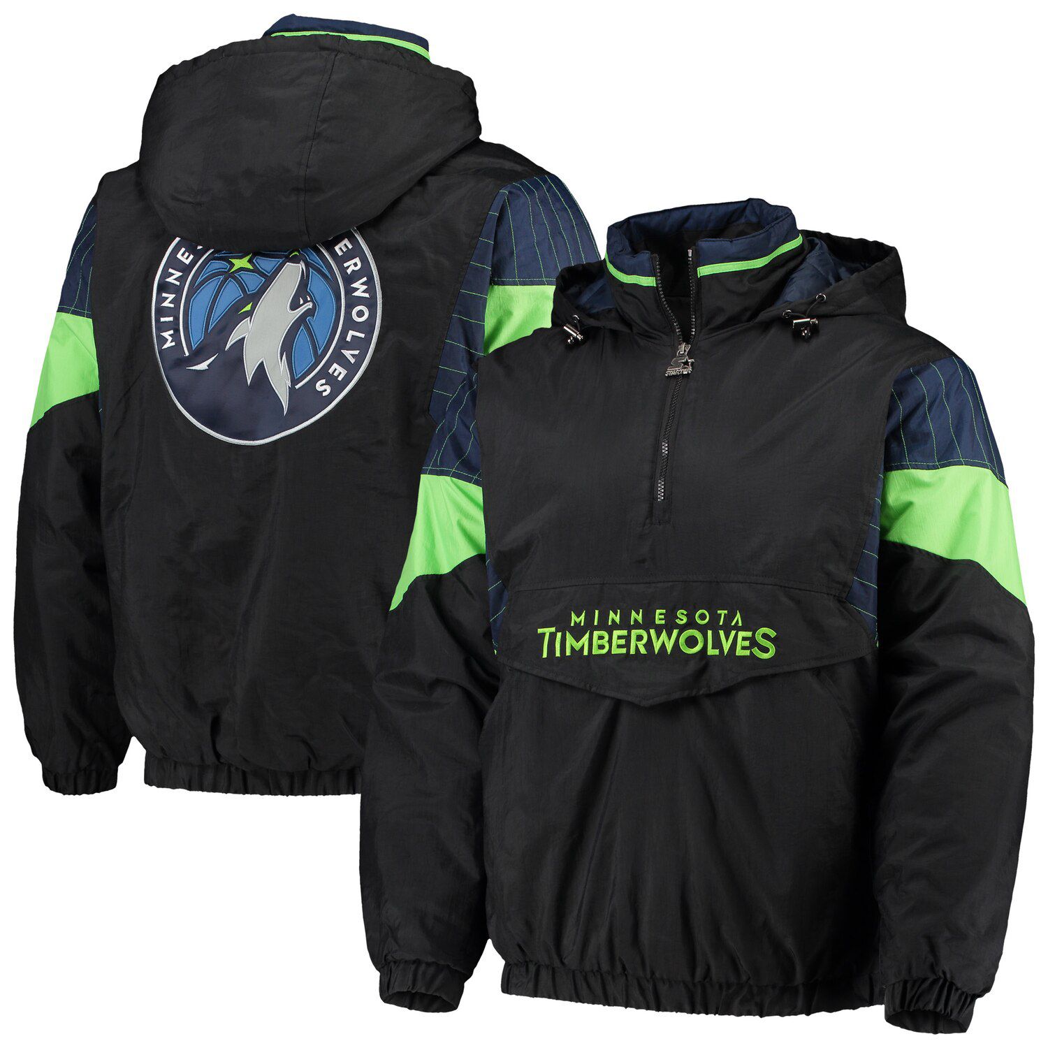 timberwolves starter jacket
