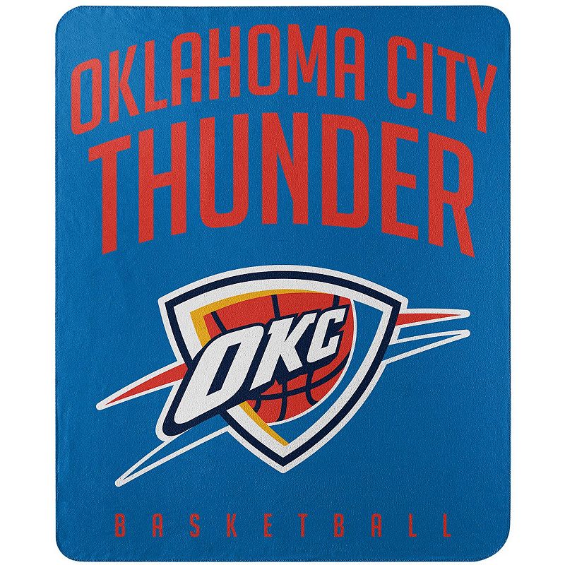 The Northwest Company Oklahoma City Thunder 50 x 60 Layup Fleece Throw