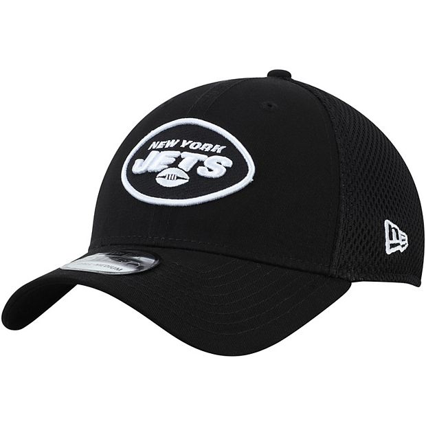 New York Jets New Era 39thirty Fitted Hat Unisex White New