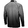 Men's Colosseum Heathered Gray Iowa Hawkeyes Sitwell Sublimated Quarter-Zip Pullover Jacket