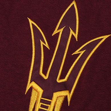 Youth Stadium Athletic Maroon Arizona State Sun Devils Big Logo Pullover Hoodie