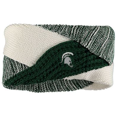 Women's ZooZatz Michigan State Spartans Criss Cross Headband