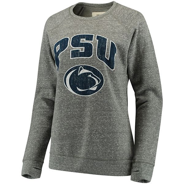 Women's Pressbox Heathered Gray Penn State Nittany Lions Edith Vintage ...