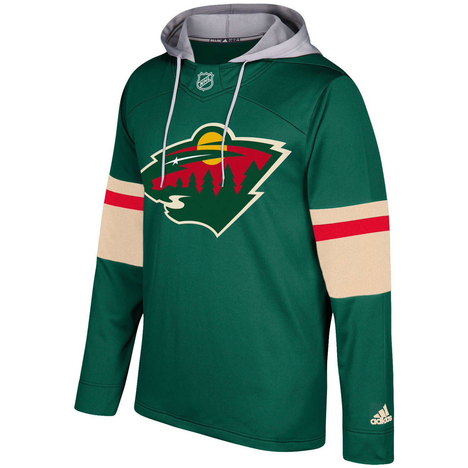 mn wild jersey hoodie