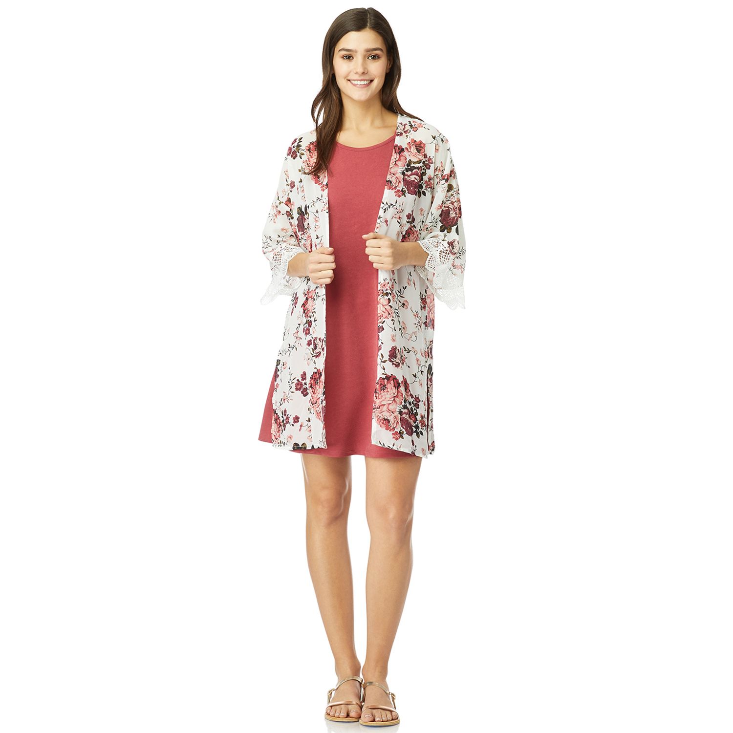 Kimono with Long Dresses for Juniors