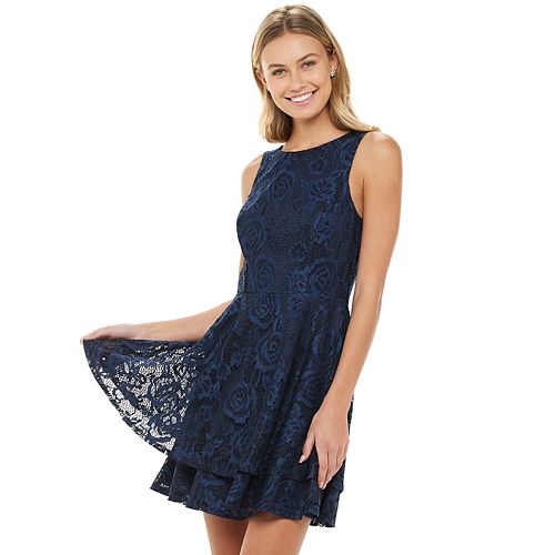 Kohls sales blue dress