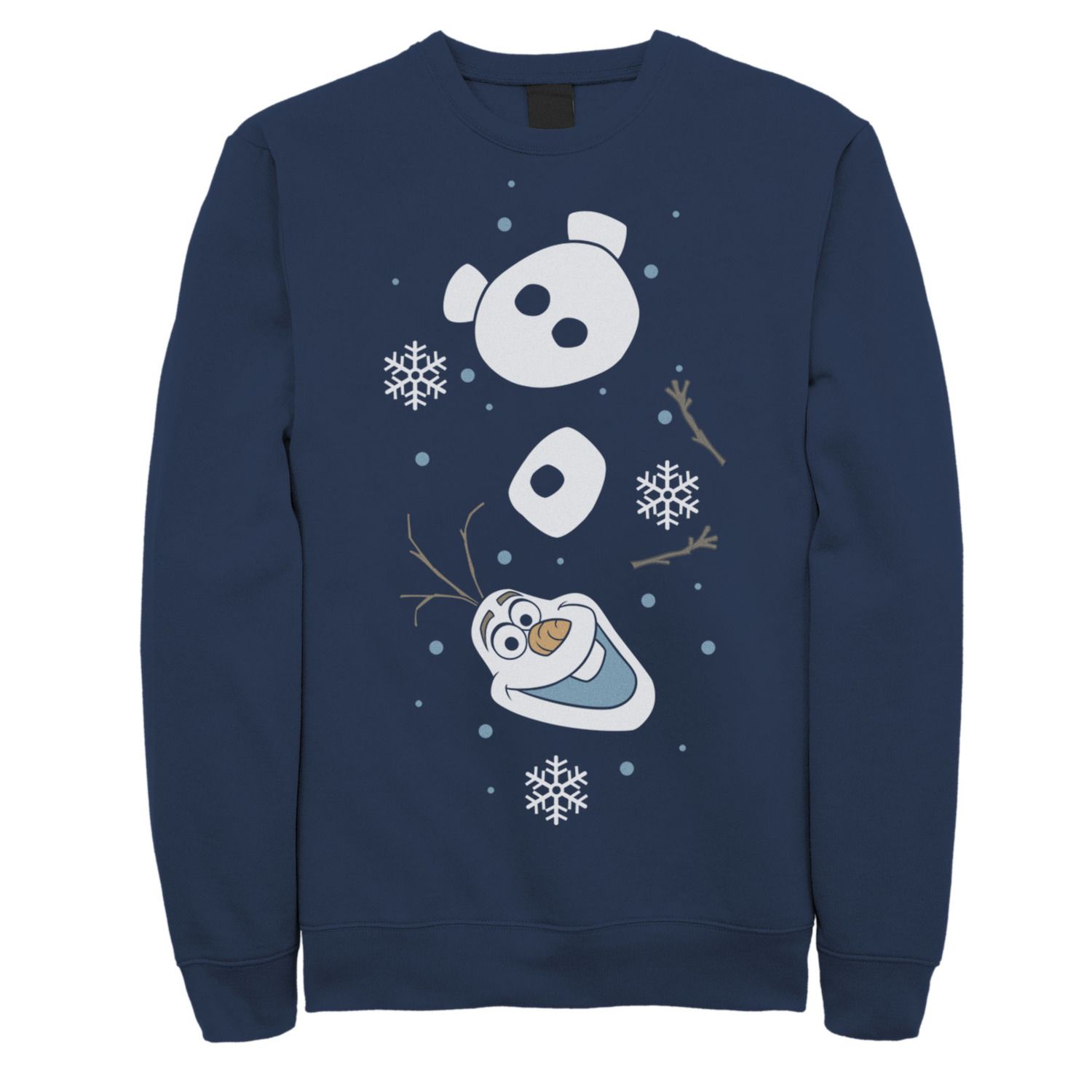 Image for Disney 's Frozen Men's Olaf Happy Pieces Graphic Fleece Pullover at Kohl's.
