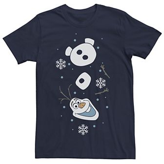 Disney's Frozen Men's Olaf Happy Pieces Graphic Tee