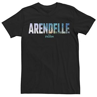 Disney's Frozen Men's Arendella Text Fill Graphic Tee