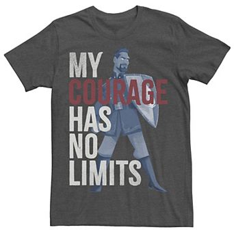 Disney's Frozen Men's 2 Destin My Courage Has No Limits Graphic Tee