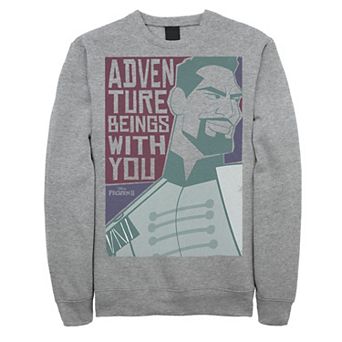 Disney's Frozen Men's 2 Destin Adventure Begins Graphic Fleece Pullover