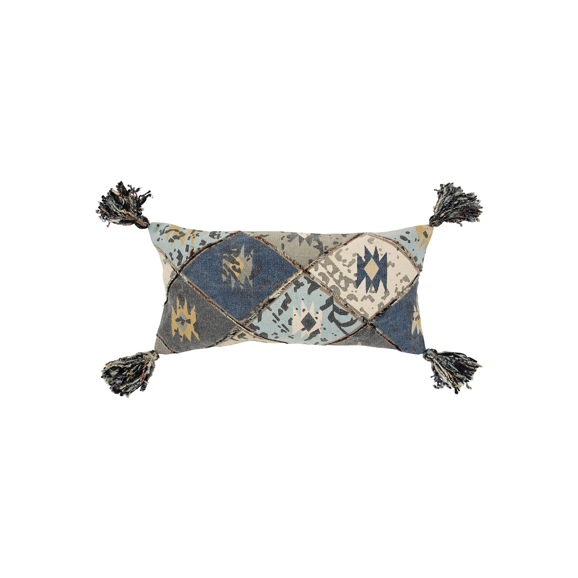 Rizzy Home Bre Tassel Throw Pillow, Multi