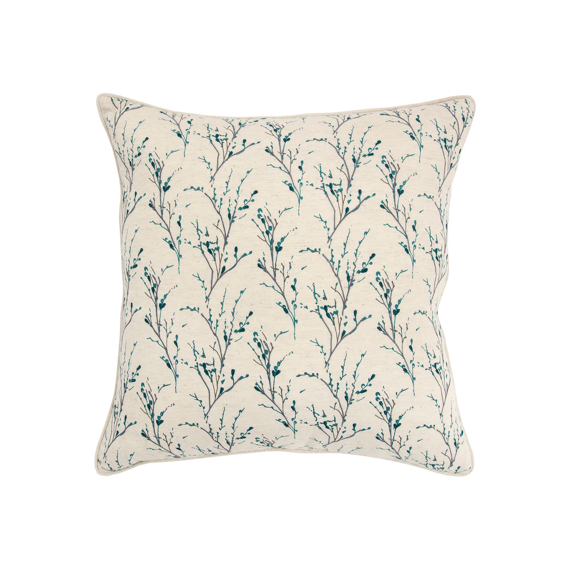 Rizzy Home Berry Throw Pillow, Pink Teal