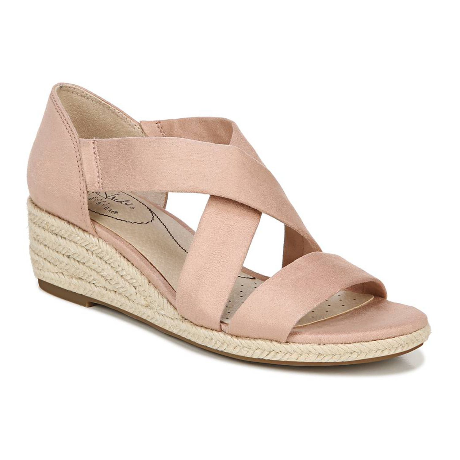 pink espadrille sandals