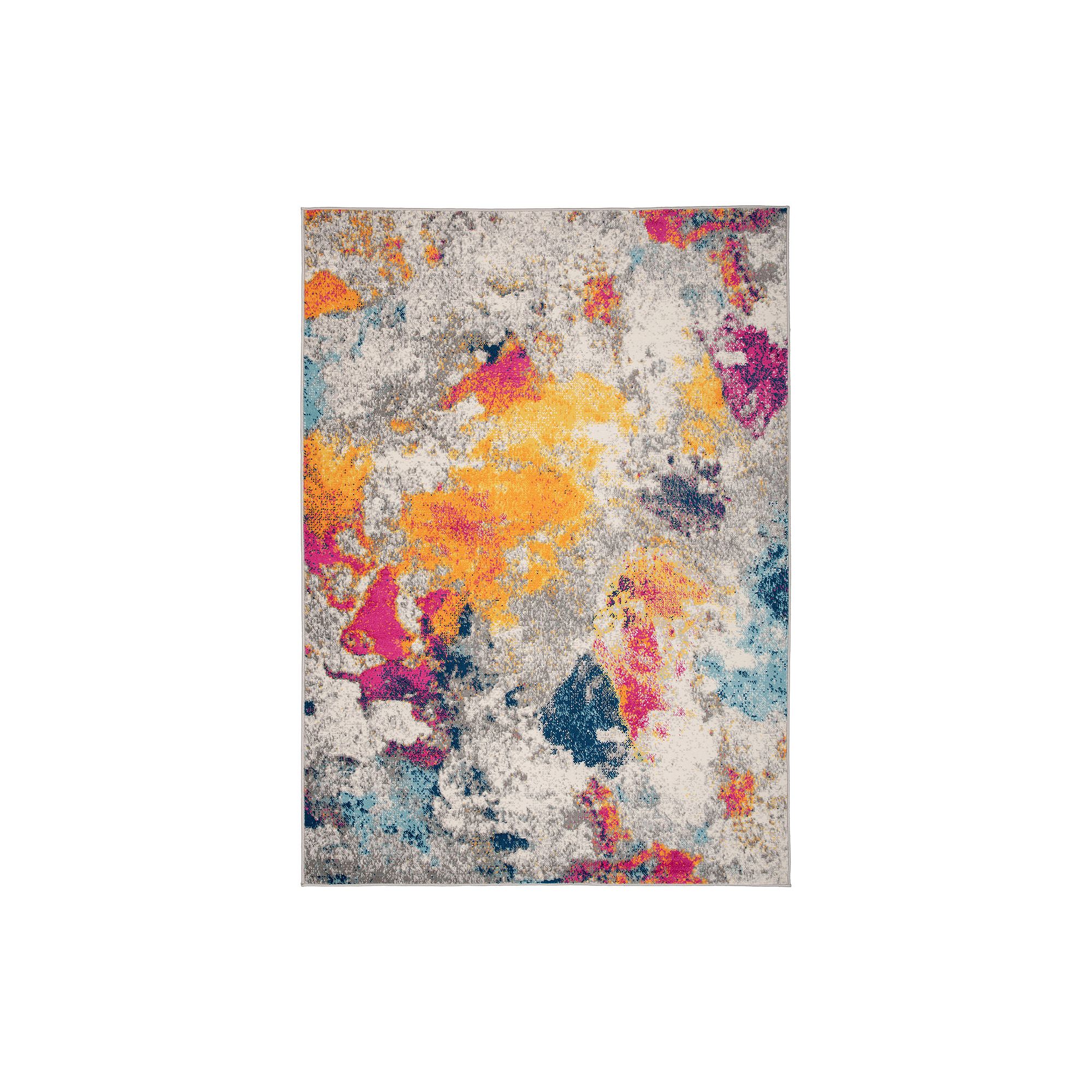 World Rug Gallery Sky Abstract Multi Rug