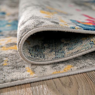 World Rug Gallery Sky Abstract Design Rug