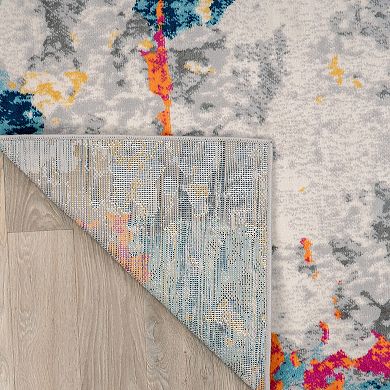 World Rug Gallery Sky Abstract Design Rug