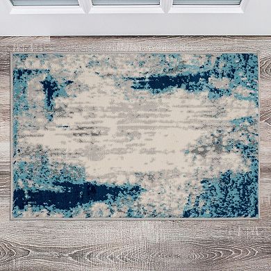 World Rug Gallery Sky Abstract Pattern Rug