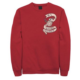 Men's Star Wars Valentines BB-8 You're Looking For Graphic Fleece Pullover