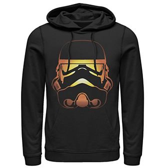 Men's Star Wars Stormtrooper Pumpkin Glow Graphic Hoodie