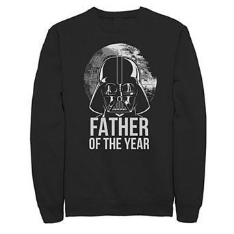 Men's Star Wars Vader Father Of The Year Dad Graphic Fleece Pullover