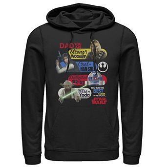 Men's Star Wars Best Father In The Galaxy Graphic Hoodie