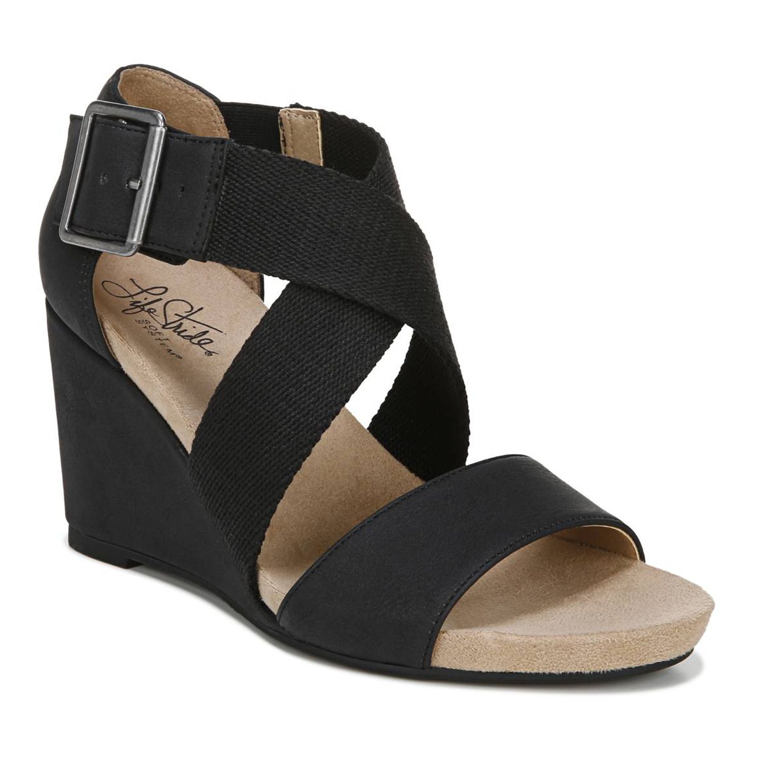 lifestride wedge sandals