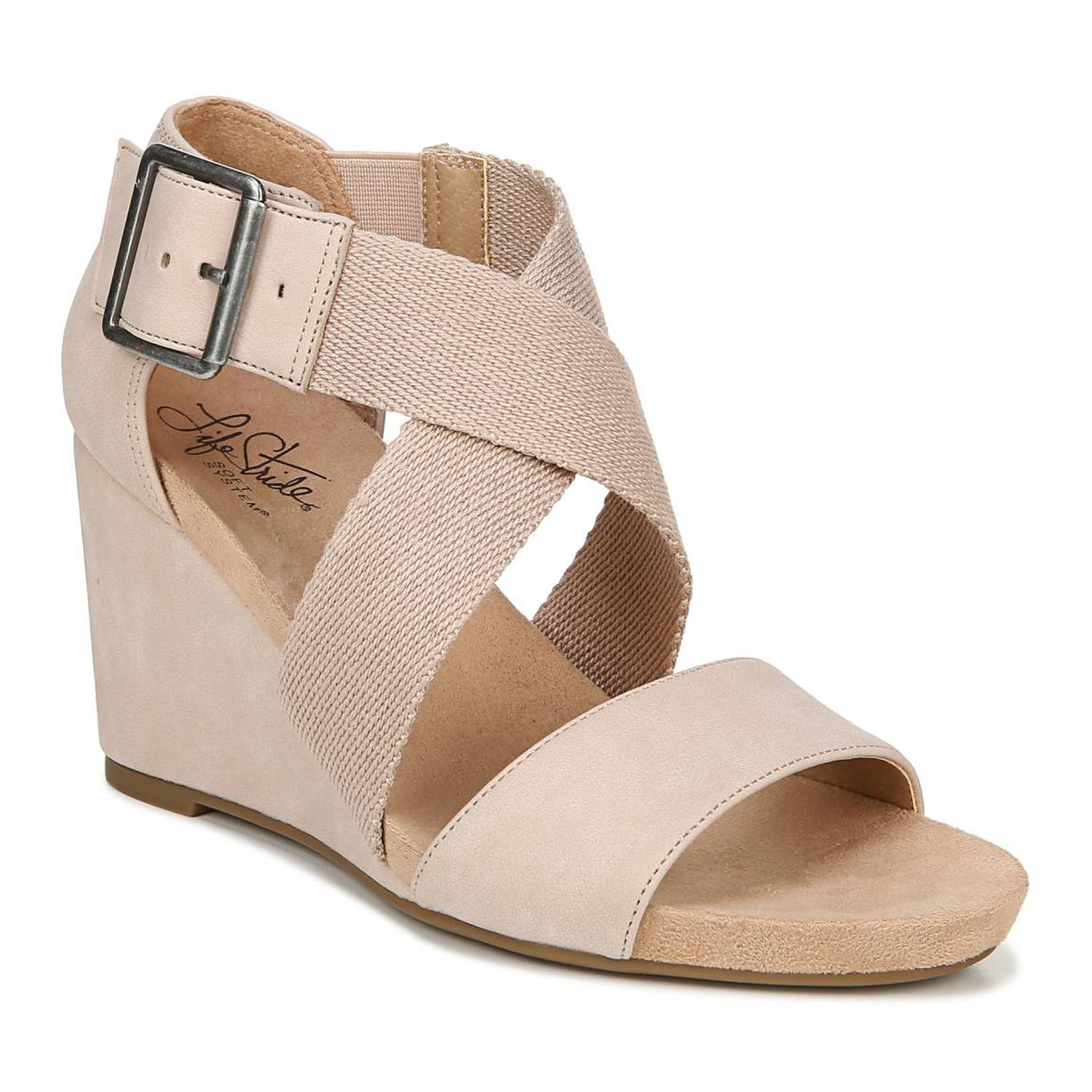 Lifestride milly wedge clearance sandal