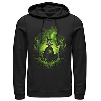 Disney's Sleeping Beauty Dark Detailed Maleficent Men's Hoodie
