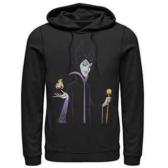 Disney's Sleeping Beauty Maleficent Aurora Flame Men's Hoodie