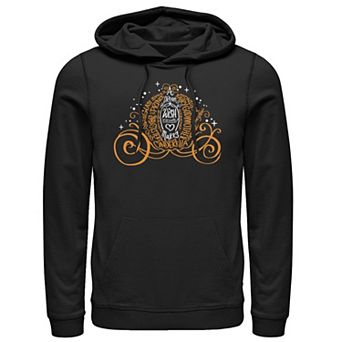 Disney's Cinderella Halloween Pumpkin Coach Men's Hoodie