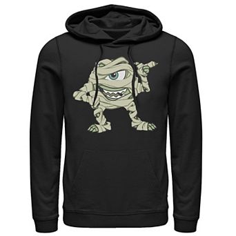 Disney / Pixar's Monsters Inc. Men's Mike The Mummy Portrait Graphic Hoodie