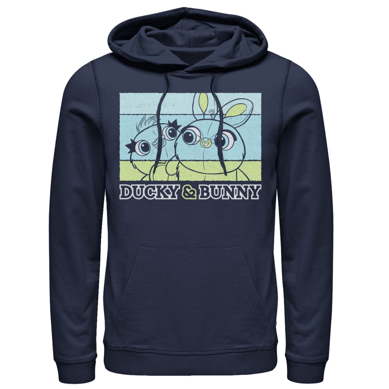 Image for Disney / Pixar Men's Toy Story 4 Duck & Bunny Retro Style Poster Hoodie at Kohl's.